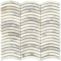 CALACATA - 1X4/12X12, GIALLO, HONED